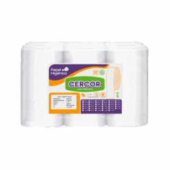 PAPEL HIGIÉNICO CERCOR 24 ROLLOS 40 METROS
