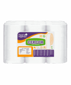 PAPEL HIGIÉNICO CERCOR 24 ROLLOS 40 METROS