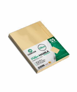 FOLDER MANILA CERCOR REFORZADO OFICIO 25 UND