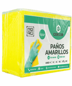 PAÑO AMARILLO CERCOR 12 UND