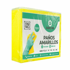 PAÑO AMARILLO CERCOR 4 UND