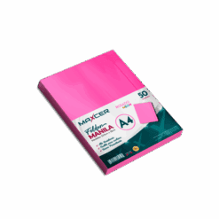 FOLDER MANILA NEON MAXCER COLORES A4 25 UND