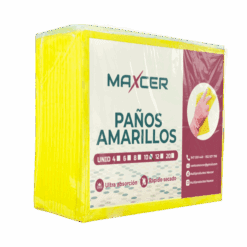 PAÑO AMARILLO MAXCER 10 UND