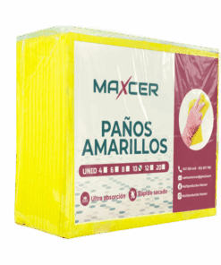 PAÑO AMARILLO MAXCER 10 UND
