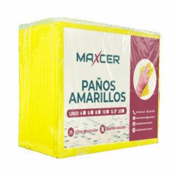 PAÑO AMARILLO MAXCER 12 UND
