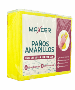 PAÑO AMARILLO MAXCER 6 UND