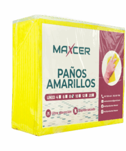 PAÑO AMARILLO MAXCER 8 UND