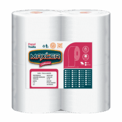 MAXCER PAPEL TOALLA 4 ROLLOS 200 METROS