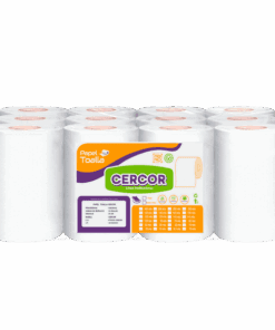 PAPEL TOALLA CERCOR 12 ROLLOS 19 MTS