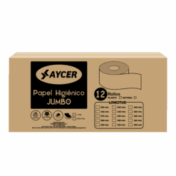 PAPEL HIGIENICO JUMBO AYCER 12 ROLLOS