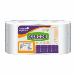 PAPEL HIGIENICO INTITUCIONAL CERCOR X 4 ROLLOS