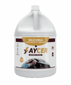 SILICONA PARA AUTO Y TABLERO 3.8 LITROS AYCER