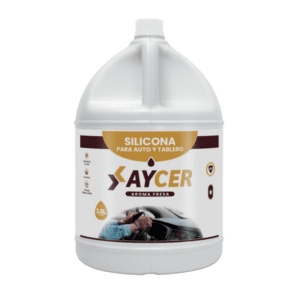 SILICONA PARA AUTO Y TABLERO 3.8 LITROS AYCER